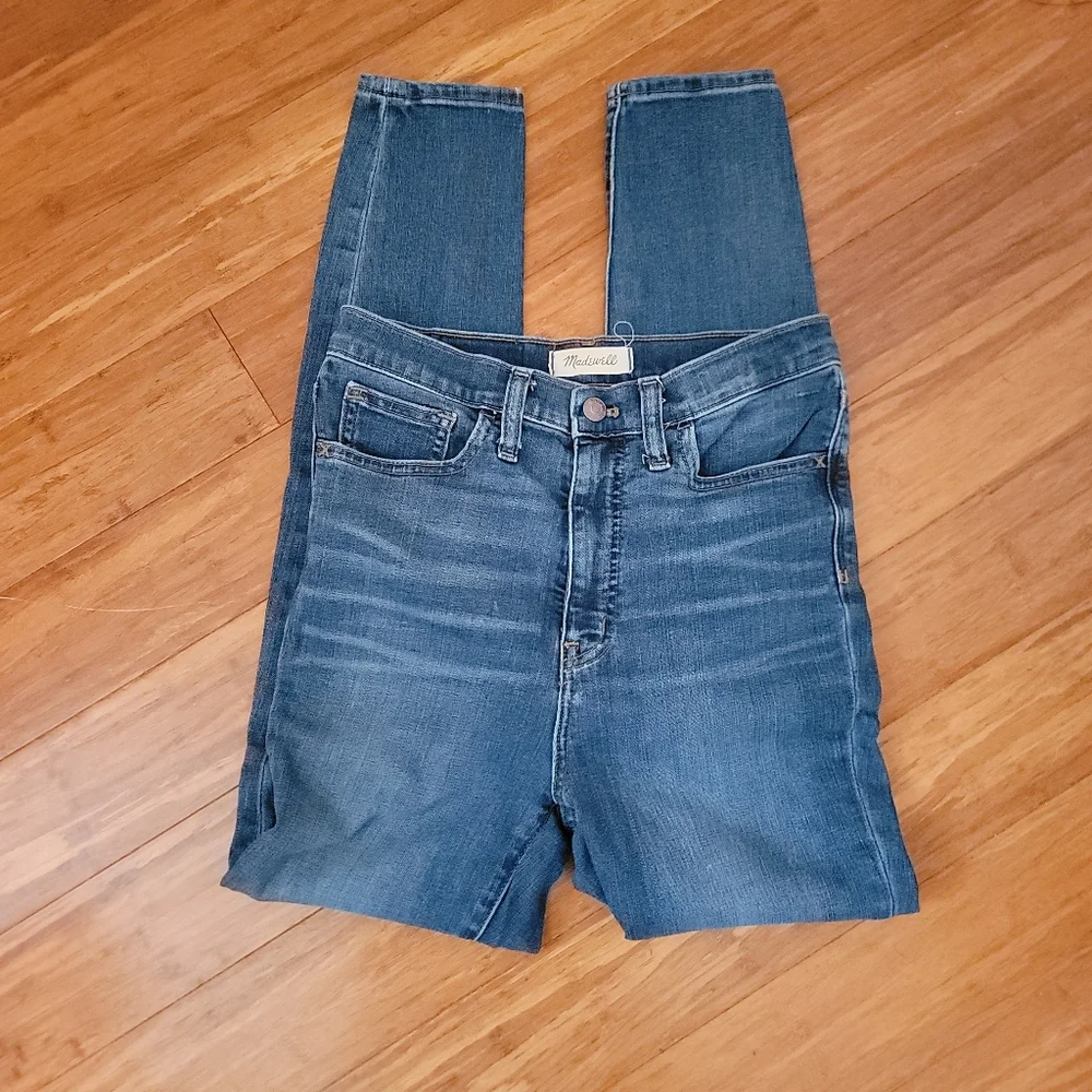Madewell High Rise Roadtripper Skinny Jeans Size 28 - Picture 1 of 4